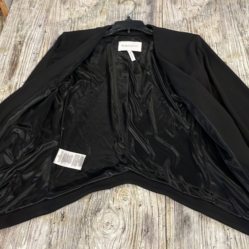 Collarless Blazer From Bcbgeneration. Lightly Used - image 3